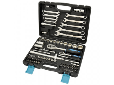 Набор инструмента 82 предм. 1/2" 1/4"DR, CrV